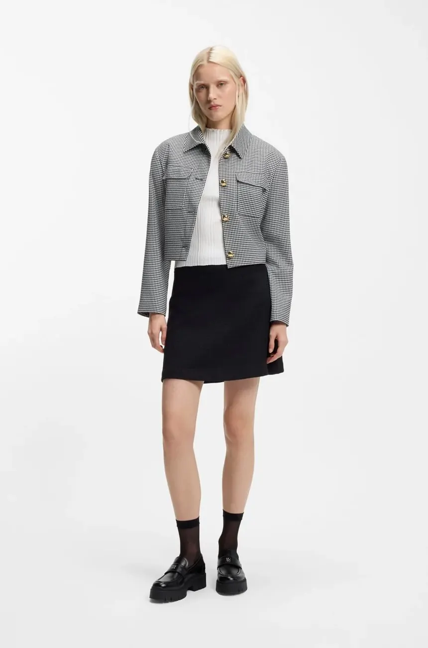 Лофери Hugo Boss з логотипом зі шкіри — фото 3